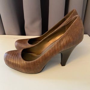 Fergalicious Brown Heels